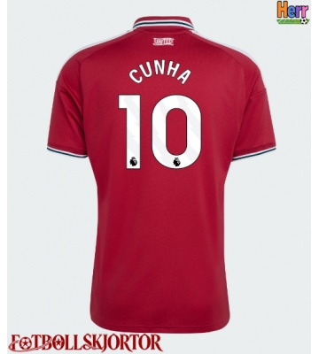 Manchester United Matheus Cunha #10 Hemmatröja 2026-27 Kortärmad